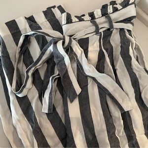 AEO Striped Fabric Pants NWT